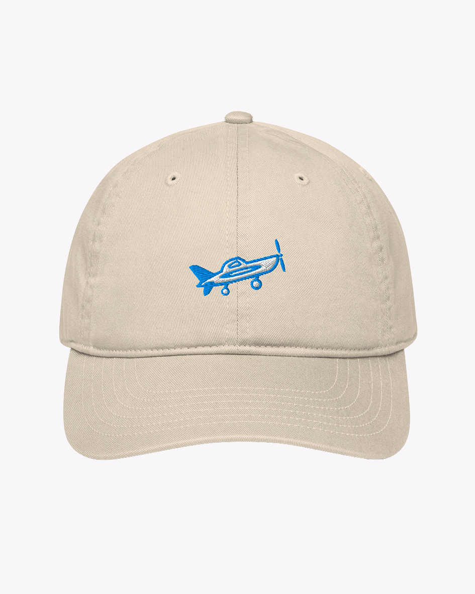 Embroidered Airplane Hat