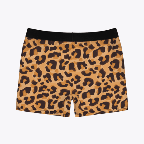 Animal Print Men's Boxer Briefs