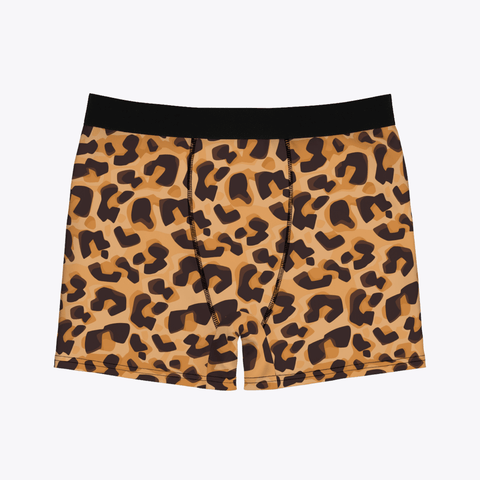 Animal Print Men's Boxer Briefs