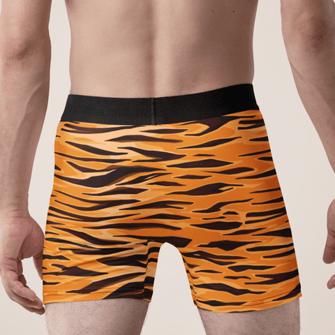 Animal Print Men's Boxer Briefs