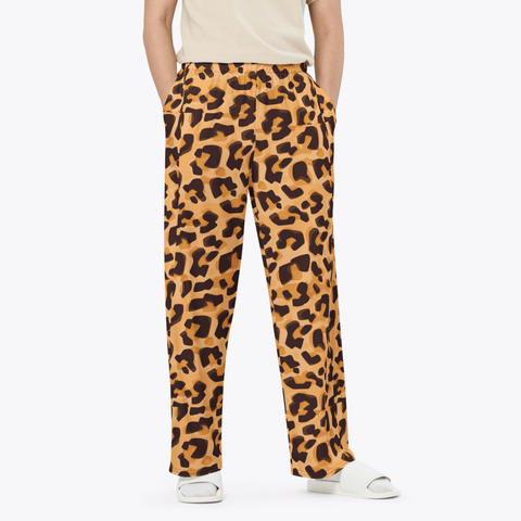 Animal-Print-Mens-Pajama-Leopard-Front-Lifestyle-View