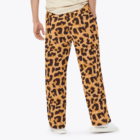 Animal-Print-Mens-Pajama-Leopard-Rear-Lifestyle-View