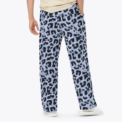 Animal-Print-Mens-Pajama-Snow-Leopard-Rear-Lifestyle-View