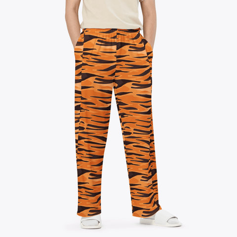 Animal-Print-Mens-Pajama-Tiger-Front-Lifestyle-View