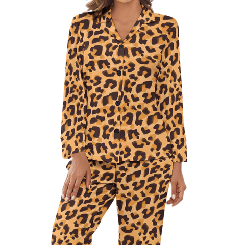 Animal Print Women's Pajama Set