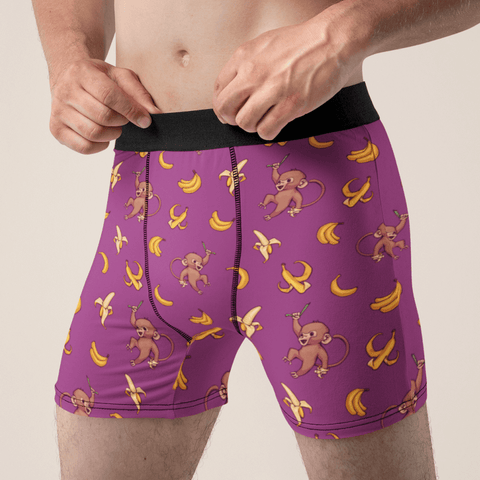 Baby Monkey Men's Boxer Briefs