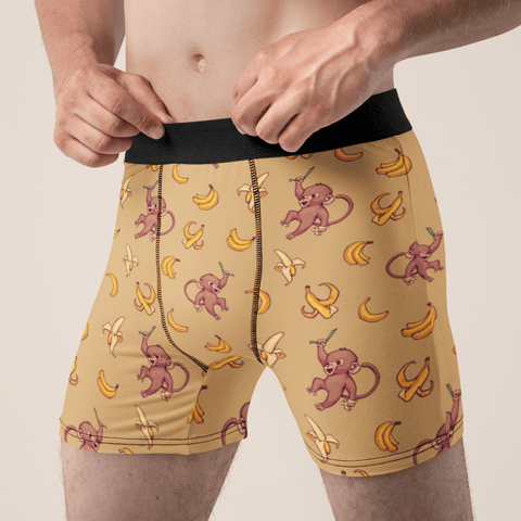 Baby Monkey Men's Boxer Briefs