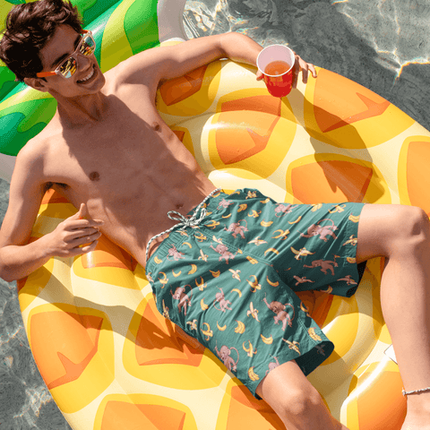 Baby Monkey Men's Swim Trunks