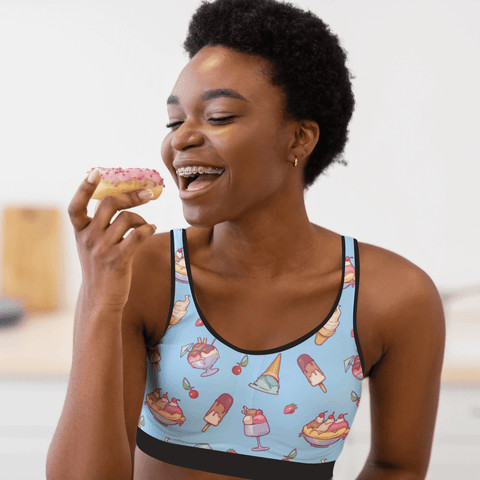 Banana-Split-Womens-Bralette-Sky-Blue-Lifestyle-View