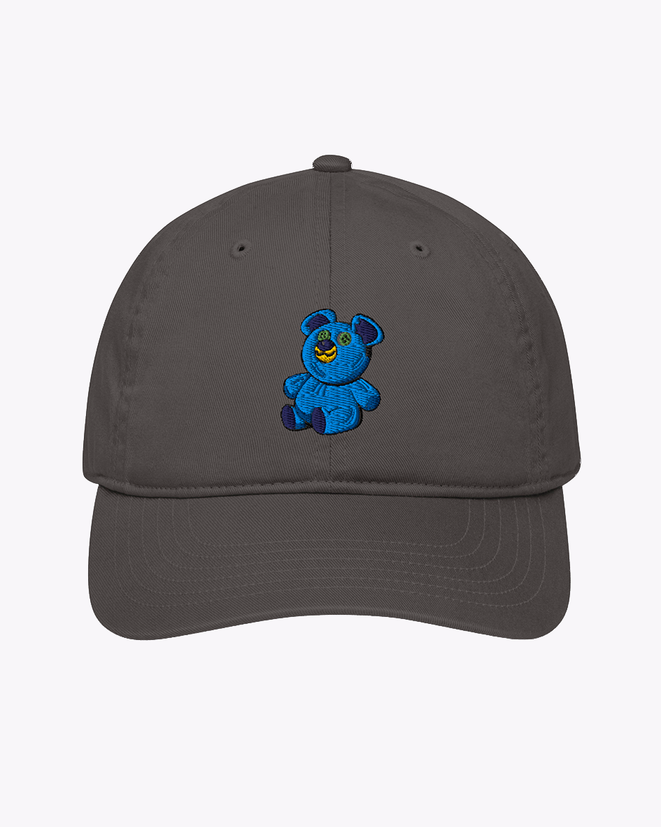 Embroidered Blue Bear Hat