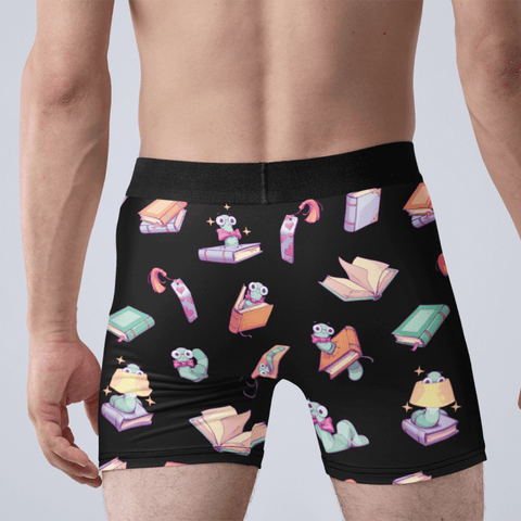 Book Worm Men's Boxer Briefs