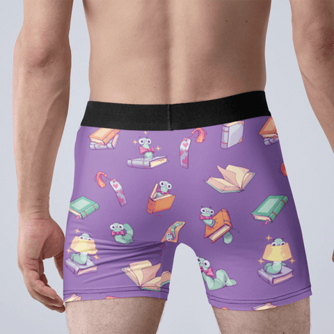 Book Worm Men's Boxer Briefs