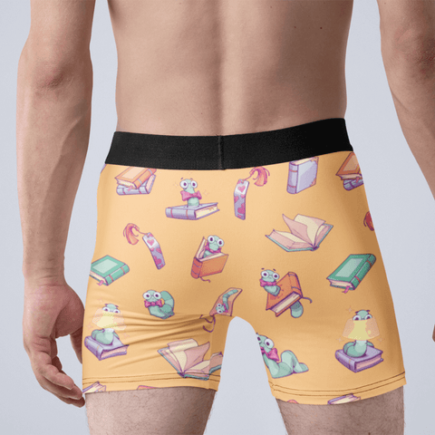 Book Worm Men's Boxer Briefs