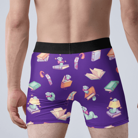 Book Worm Men's Boxer Briefs