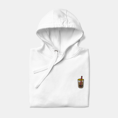 Bubble Tea Embroidered Hoodie