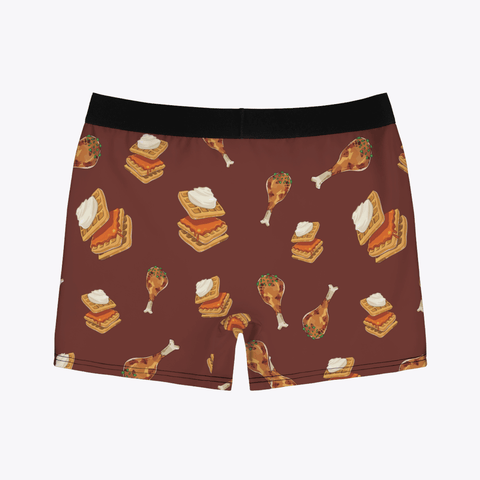 Chicken & Waffles Men's Boxer Briefs
