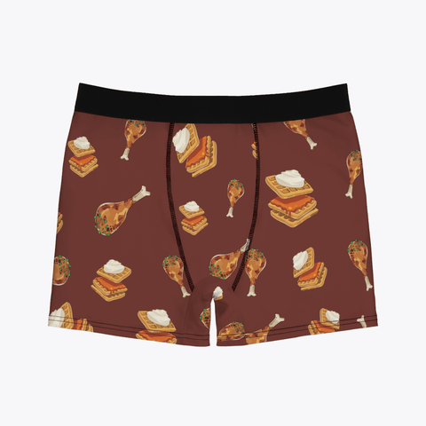 Chicken & Waffles Men's Boxer Briefs