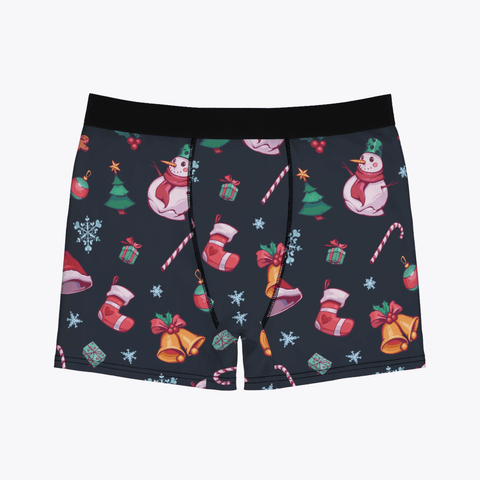 Christmas-Mens-Boxer-Briefs-Grey-Product-Front-View