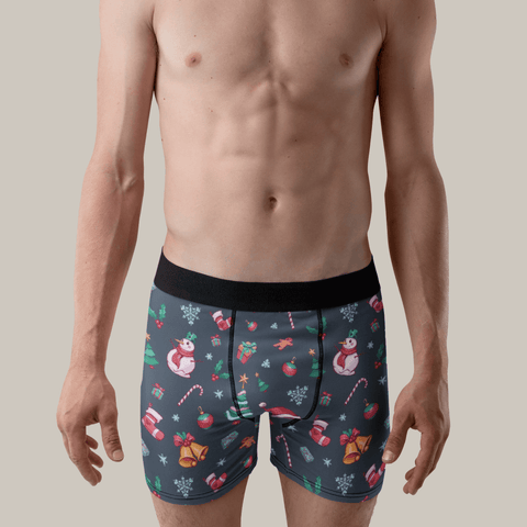 Christmas Men's Boxer Briefs
