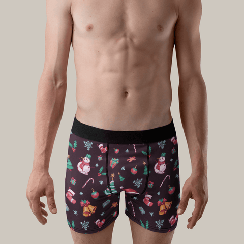 Christmas Men's Boxer Briefs