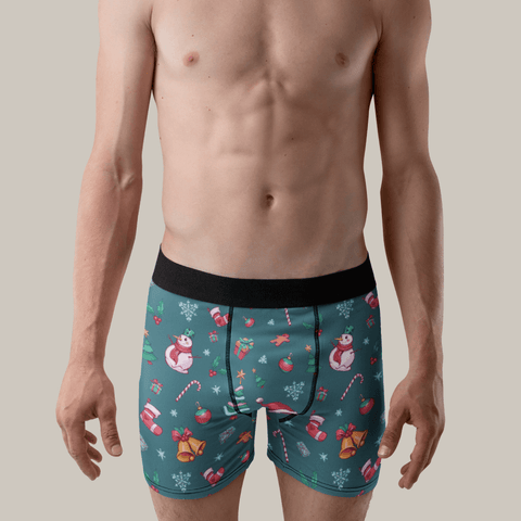 Christmas Men's Boxer Briefs