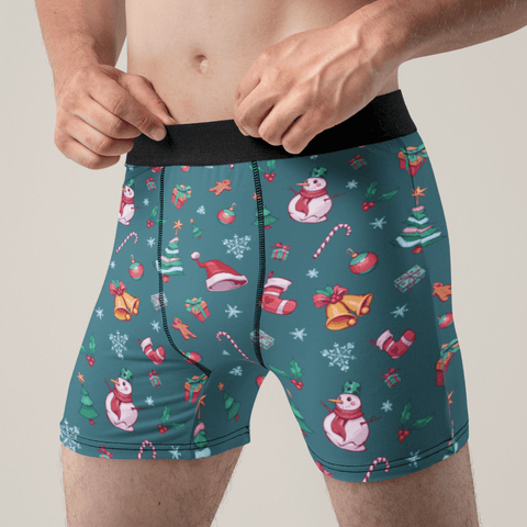 Christmas Men's Boxer Briefs