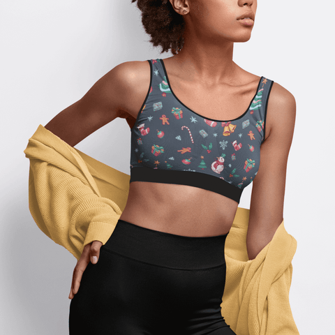 Christmas-Womens-Bralette-Grey-Blue-Lifestyle-View