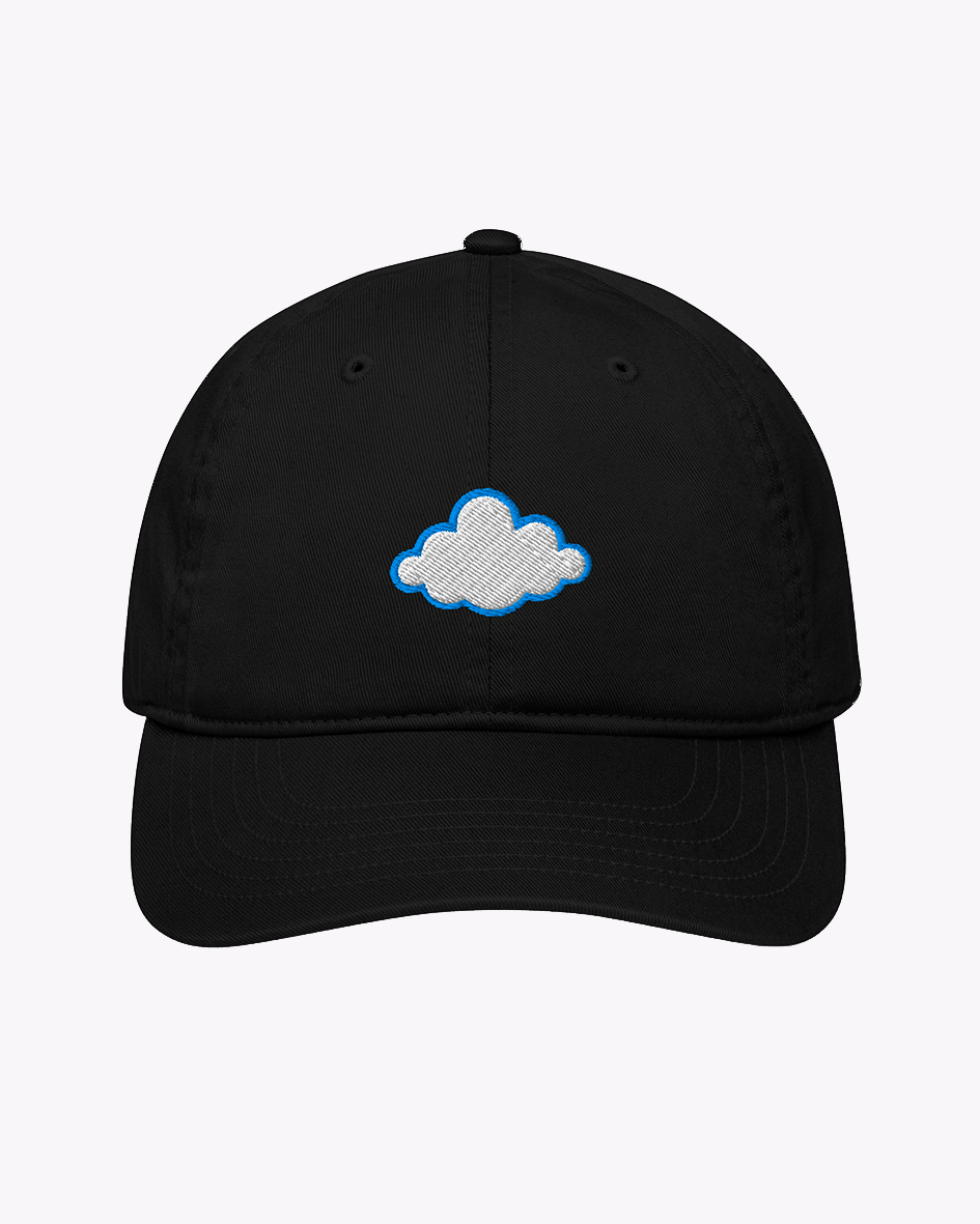 Embroidered Cloud Dad Hat