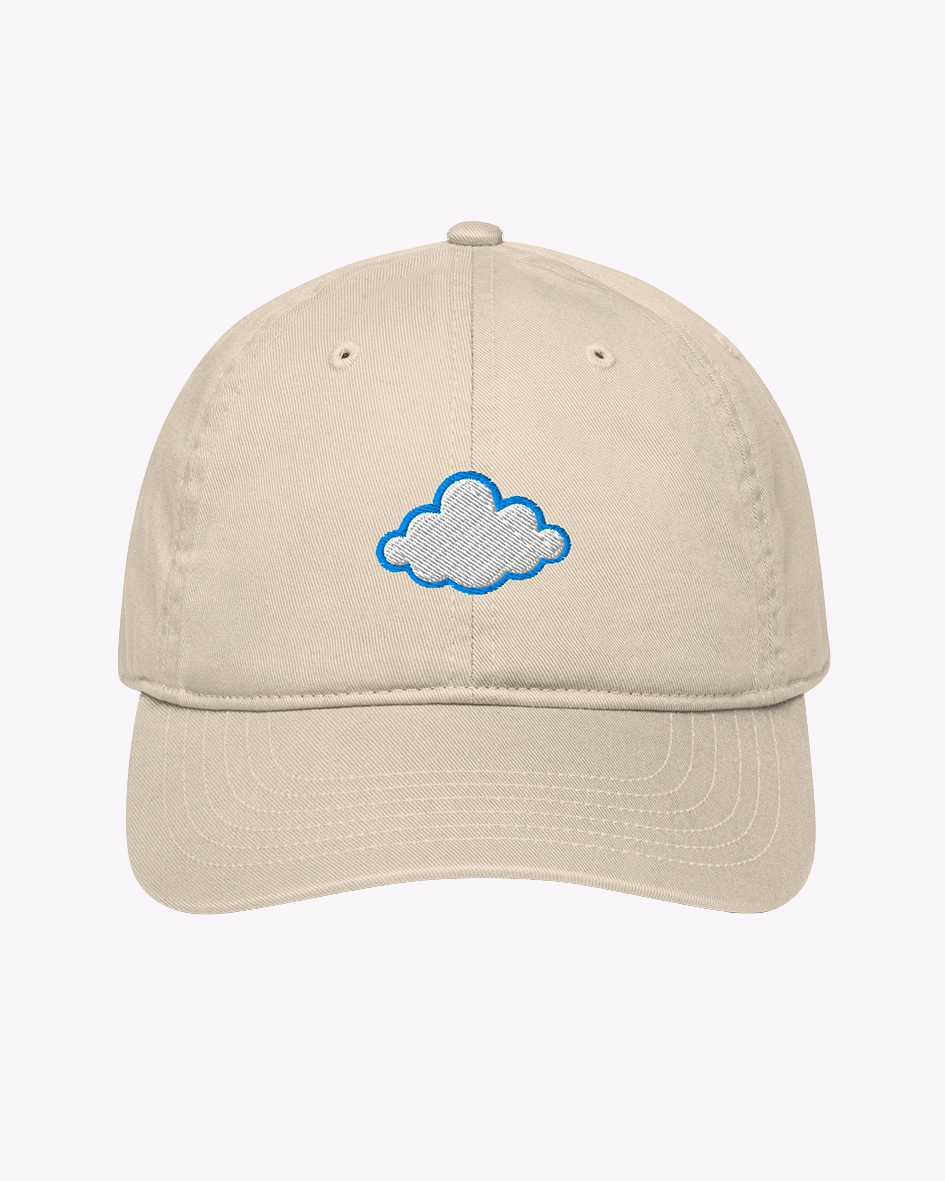 Embroidered Cloud Dad Hat
