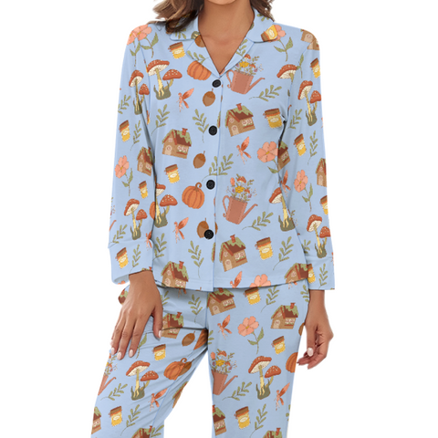 Cottage Core Women's Pajama Set