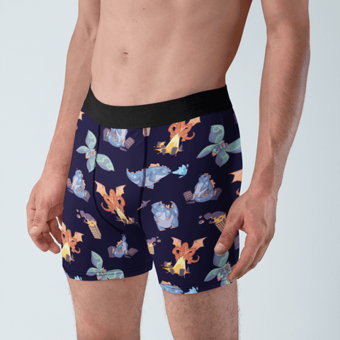 Cute-Kaijus-Mens-Boxer-Briefs-Midnight-Blue-Half-Side-Lifestyle-View