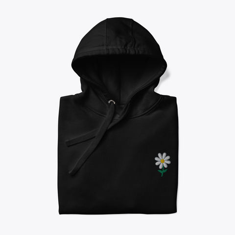 Daisy Embroidered Hoodie