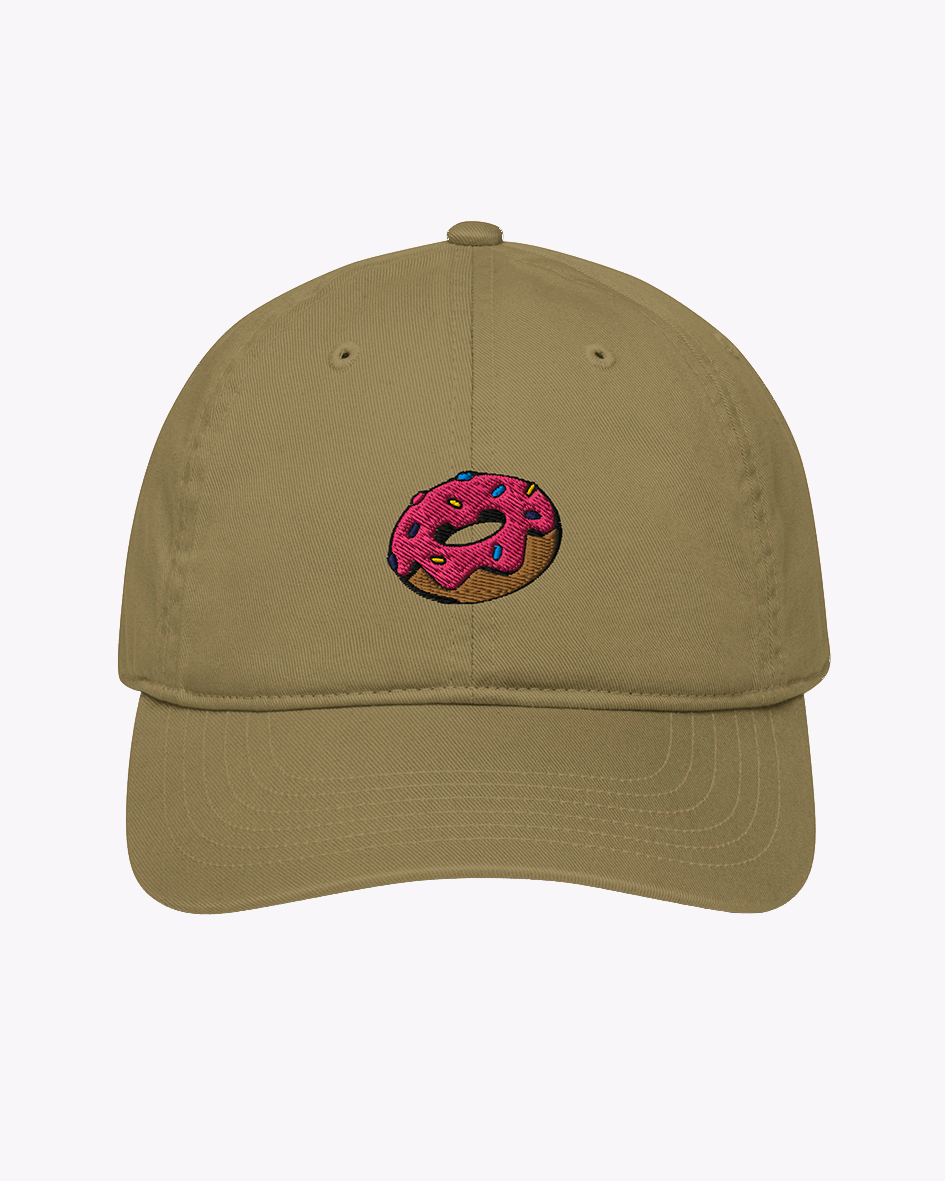 Embroidered Donut Hat