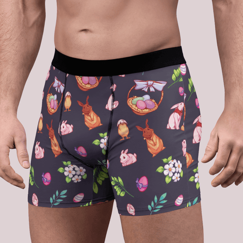 Easter-Mens-Boxer-Briefs-Dark-Purple-Half-Side-View