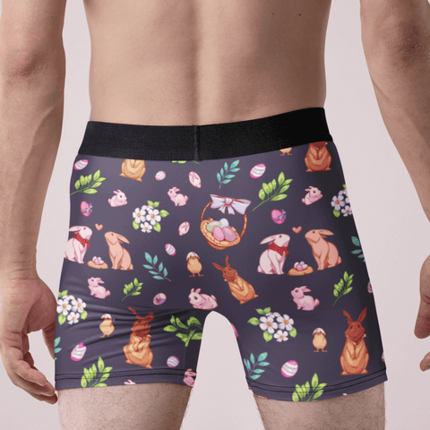 Easter-Mens-Boxer-Briefs-Dark-Purple-Rear-View