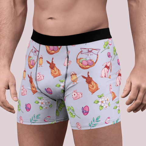 Easter-Mens-Boxer-Briefs-Lilac-Model-Front-View