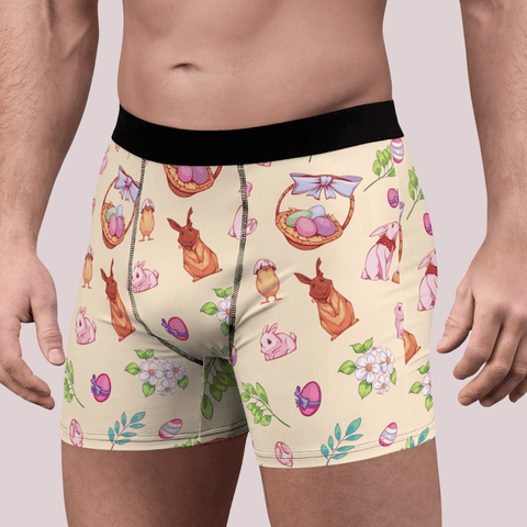 Easter-Mens-Boxer-Briefs-Cream-Half-Side-View