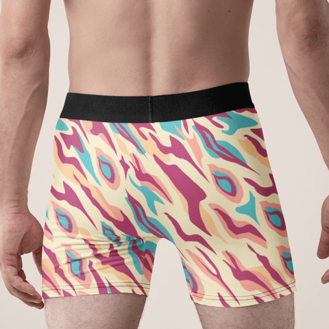 Exotic-Mens-Boxer-Briefs-Red-Exotic-Rear-View