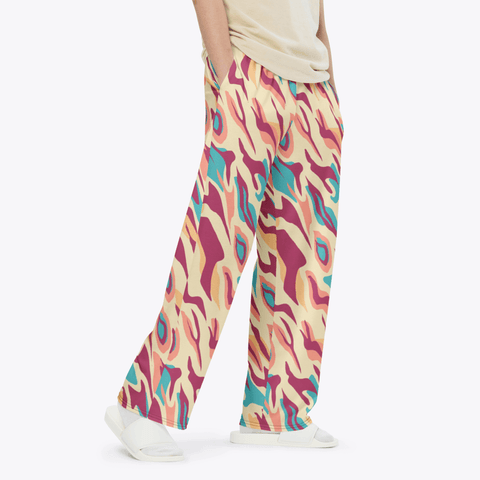 Exotic-Mens-Pajama-Red-Exotic-Semi-Side-Lifestyle-View