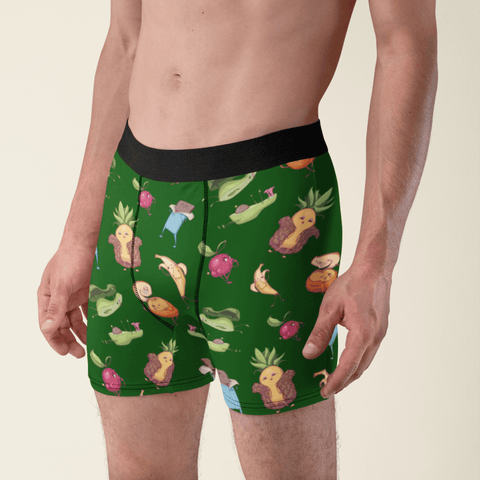 Flirty Fruit Men's Boxer Briefs