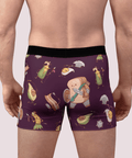 Food-Fight-Mens-Boxer-Briefs-Eggplant-Model-Back-View