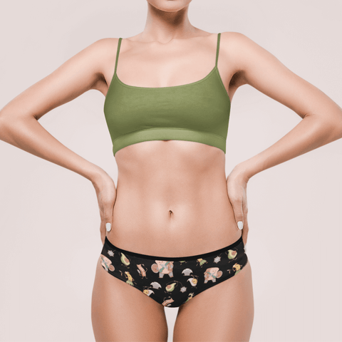 Food Fight Women's Hipster Underwear
