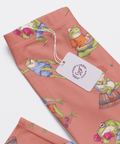 Frogs-in-Action-Mens-Pajama-Orange-Closeup-Product-View