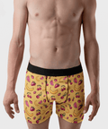 Fruit-Punch-Mens-Boxer-Briefs-Yellow-Model-Frontal-View