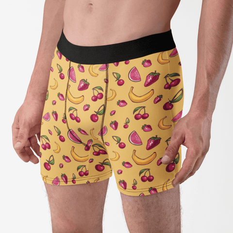 Fruit-Punch-Mens-Boxer-Briefs-Yellow-Half-Side-View