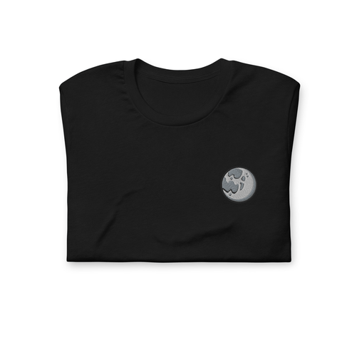 Full Moon Embroidered T-shirt