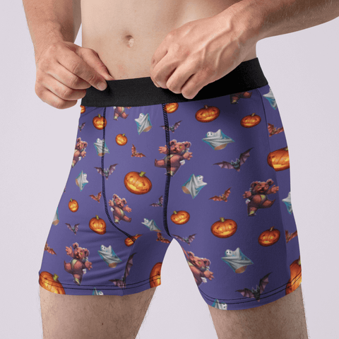 Halloween-Mens-Boxer-Briefs-Purple-Half-Side-View