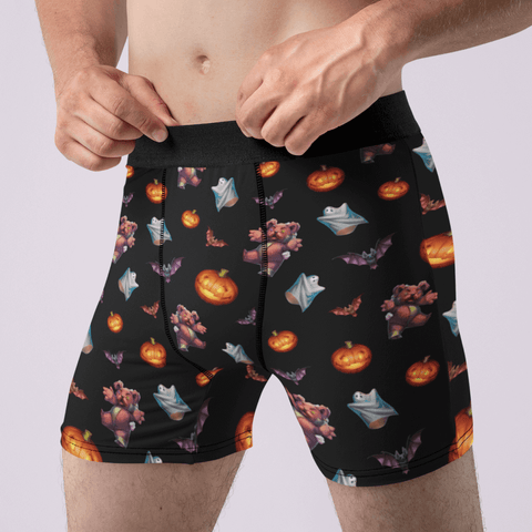 Halloween-Mens-Boxer-Briefs-Black-Half-Side-View