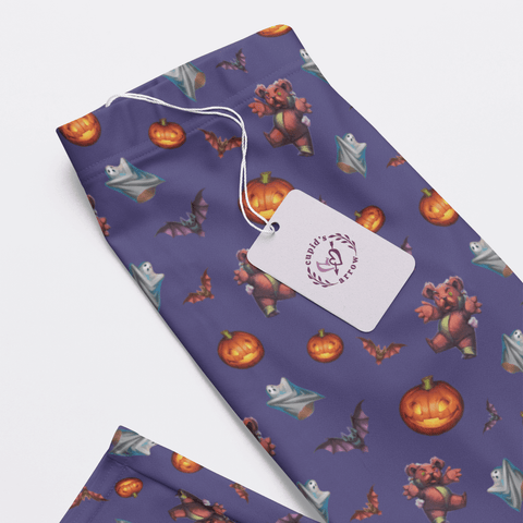 Halloween-Mens-Pajama-Purple-Closeup-Product-View