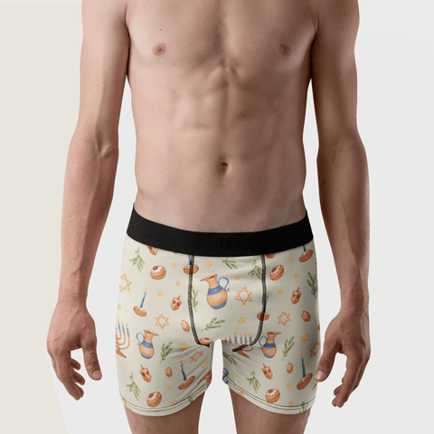 Hanukkah-Mens-Boxer-Briefs-Desert-Model-Frontal-View
